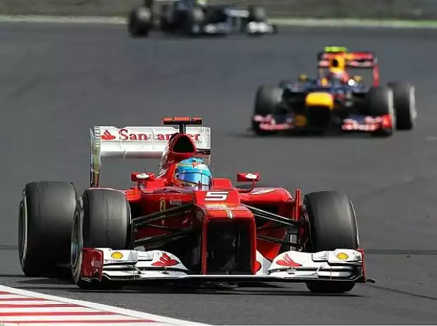 Fernando Alonso, Mark Webber Titel-Bild zur News: Fernando Alonso, Mark Webber