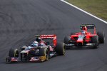 Jean-Eric Vergne (Toro Rosso) und Charles Pic (Marussia) 