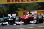 Felipe Massa (Ferrari) und Pastor Maldonado (Williams) 