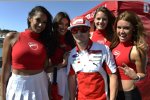 Nicky Hayden und die Ducati-Girls
