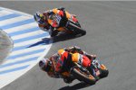 Casey Stoner und Daniel Pedrosa (beide Honda)