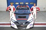 Gabriele Tarquini und Tiago Monteiro mit dem Honda Civic