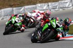 Tom Sykes vor Loris Baz und Jonathan Rea 