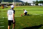 Nelson Piquet Jun. bei einem Field-Goal-Versuch