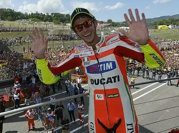 Valentino Rossi Titel-Bild zur News: Valentino Rossi