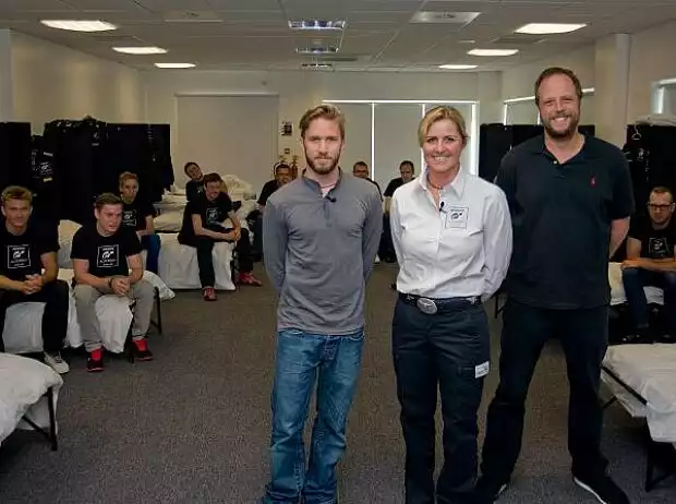 Nick Heidfeld, Sabine Schmitz und Smudo Titel-Bild zur News: Nick Heidfeld, Sabine Schmitz und Smudo