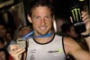 Bild zum Inhalt: Button über seine Triathlon-Leidenschaft