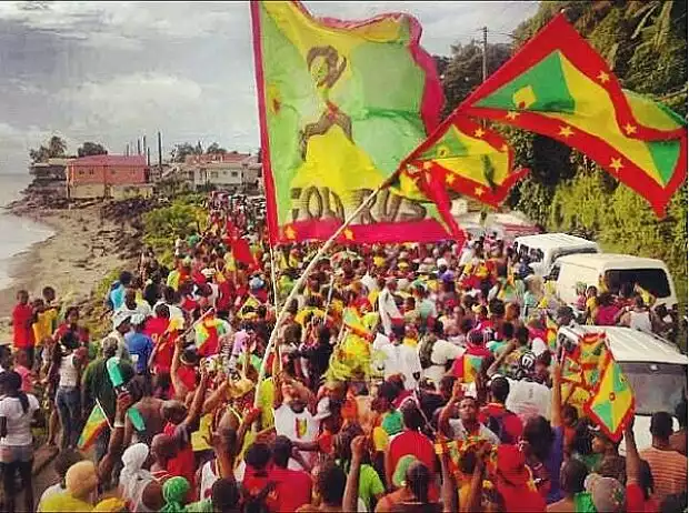 Grenada jubelt über Olympiagold Titel-Bild zur News: Grenada jubelt über Olympiagold