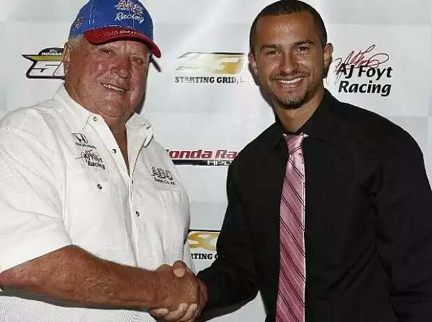 A.J. Foyt und Chase Austin Titel-Bild zur News: A.J. Foyt und Chase Austin