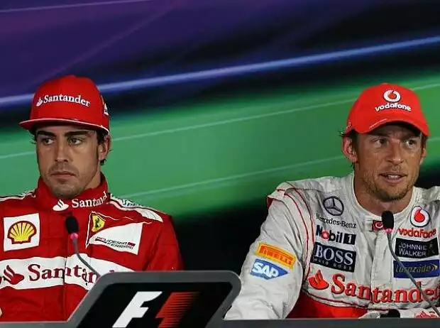 Fernando Alonso, Jenson Button Titel-Bild zur News: Fernando Alonso, Jenson Button