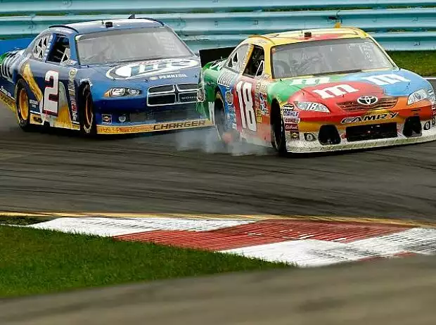 Kyle Busch, Brad Keselowski Titel-Bild zur News: Kyle Busch, Brad Keselowski