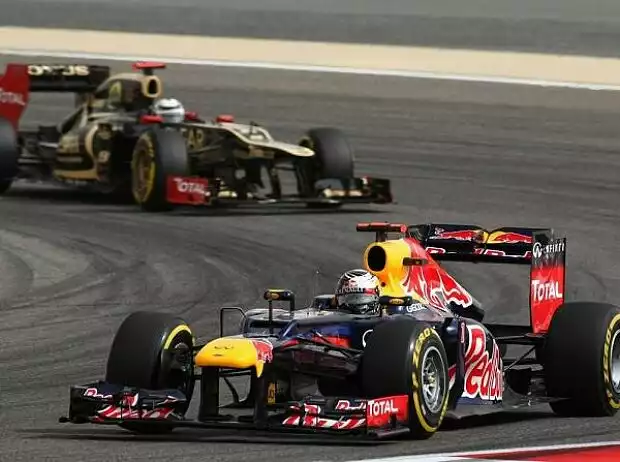 Titel-Bild zur News: Sebastian Vettel, Kimi Räikkönen