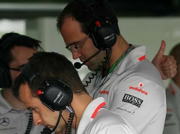 Titel-Bild zur News: Tom Stallard, McLaren, Performance-Ingenieur