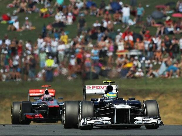 Bruno Senna, Jenson Button