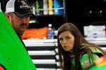 Danica Patrick und Nationwide-Crewchief Tony Eury Jr.