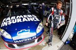 Auch Kasey Kahne (Hendrick) musste lange Zeit in der Box ausharren