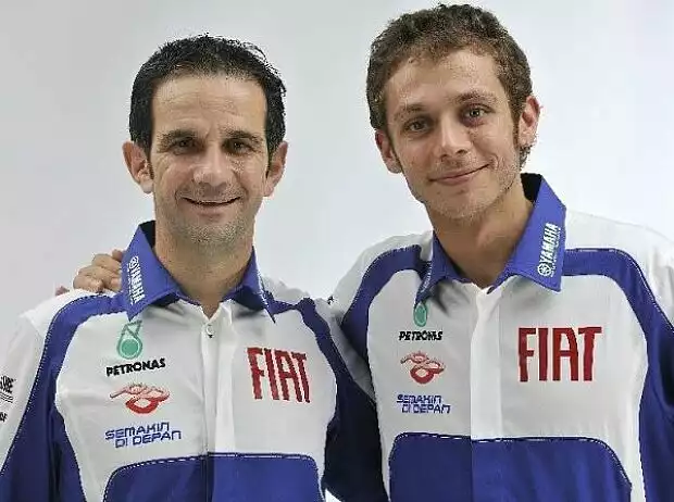 Valentino Rossi, Davide Brivio Titel-Bild zur News: Valentino Rossi, Davide Brivio