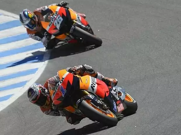 Titel-Bild zur News: Casey Stoner, Daniel Pedrosa