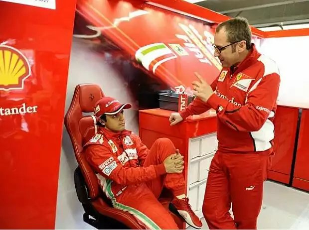 Titel-Bild zur News: Felipe Massa, Stefano Domenicali