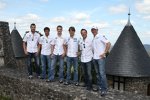 Martin Tomczyk (RMG-BMW), Bruno Spengler (Schnitzer-BMW), Dirk Werner (Schnitzer-BMW), Augusto Farfus (RBM-BMW), Andy Priaulx (RBM-BMW) und Joey Hand (RMG-BMW) 