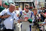Dale Earnhardt Jun. gewann das Juni-Rennen von Michigan