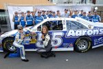 Mark Martin (Waltrip) auf der Michigan-Pole