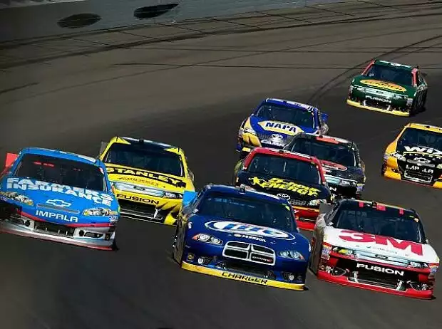 Brad Keselowski, Kasey Kahne, Greg Biffle Titel-Bild zur News: Brad Keselowski, Kasey Kahne, Greg Biffle
