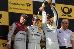 Edoardo Mortara (Rosberg-Audi), Bruno Spengler (Schnitzer-BMW) und Martin Tomczyk (RMG-BMW) 