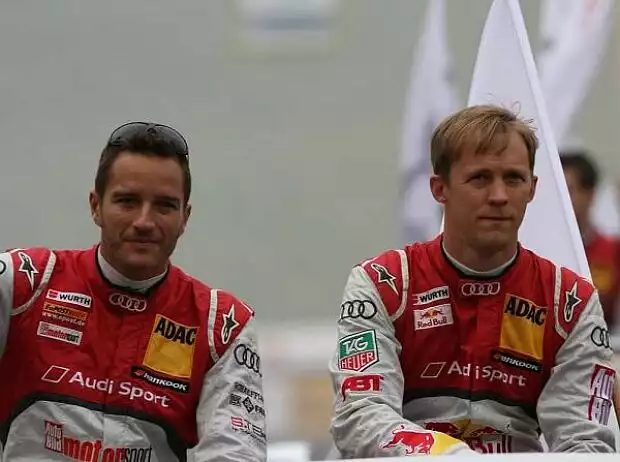 Mattias Ekström, Timo Scheider Titel-Bild zur News: Mattias Ekström, Timo Scheider