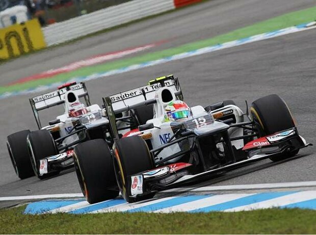 Sergio Perez, Kamui Kobayashi Sergio Perez, Kamui Kobayashi
