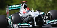 Bild zum Inhalt: Mercedes freut sich auf Schumachers Jubiläumsrennen