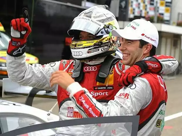 Mike Rockenfeller, Timo Scheider Titel-Bild zur News: Mike Rockenfeller, Timo Scheider