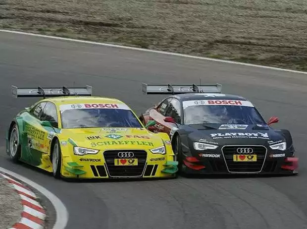 Edoardo Mortara, Mike Rockenfeller Titel-Bild zur News: Edoardo Mortara, Mike Rockenfeller