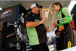 Crewchief Tony Eury Jr. und Danica Patrick 