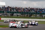 Marcel Fässler, Andre Lotterer und  Benoit Treluyer (Audi Sport) 