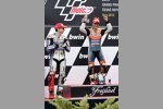 Jorge Lorenzo applaudiert Daniel Pedrosa