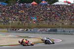 Daniel Pedrosa vor Jorge Lorenzo 