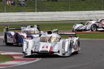 Andre Lotterer, Benoit Treluyer und Marcel Fässler (Audi)