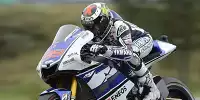 Bild zum Inhalt: Lorenzo erstmals mit Yamaha für 2013 unterwegs