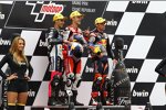 Luis Salom, Jonas Folger und Sandro Cortese 