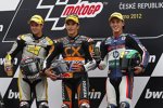 Thomas Lüthi Marc Marquez und Pol Espargaro 