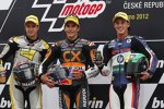 Thomas Lüthi, Marc Marquez und Pol Espargaro 