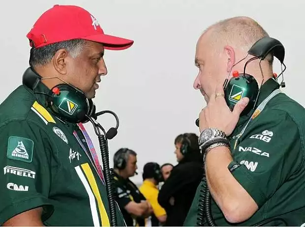 Titel-Bild zur News: Tony Fernandes und Mike Gascoyne