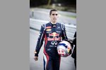 Sebastien Buemi (Red Bull) fährt einen Showrun im Rudskogen Motorsenter in Rakkestad (Norwegen)