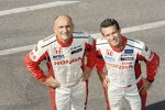 Gabriele Tarquini (Honda-JAS) und Tiago Monteiro (Honda-JAS)