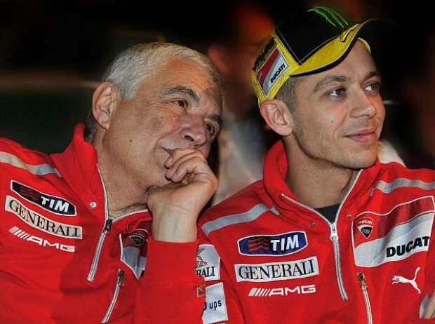 Valentino Rossi und Gabriele del Torchio Valentino Rossi und Gabriele del Torchio