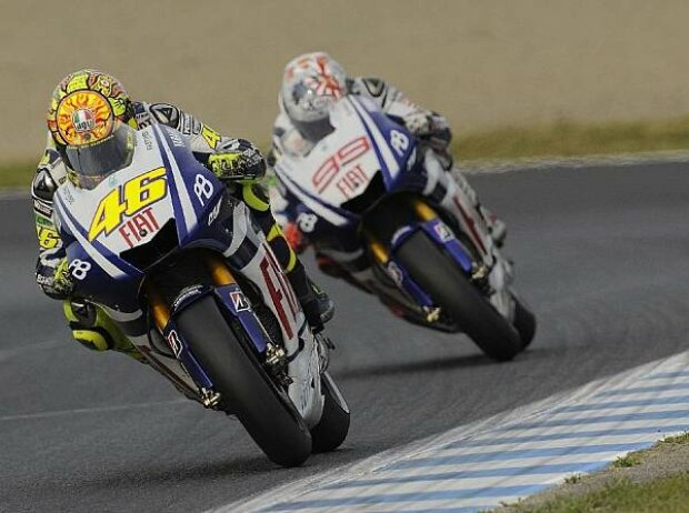 Valentino Rossi, Jorge Lorenzo Valentino Rossi, Jorge Lorenzo