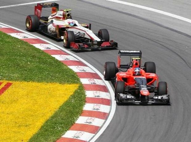 Timo Glock, Charles Pic, Narain Karthikeyan