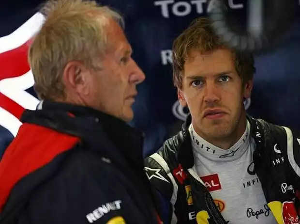Helmut Marko und Sebastian Vettel Titel-Bild zur News: Helmut Marko und Sebastian Vettel