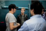 Powered by Infiniti: Dreh zu Melanie Fionas neuem Musikvideo mit Sebastian Vettel (Red Bull) 